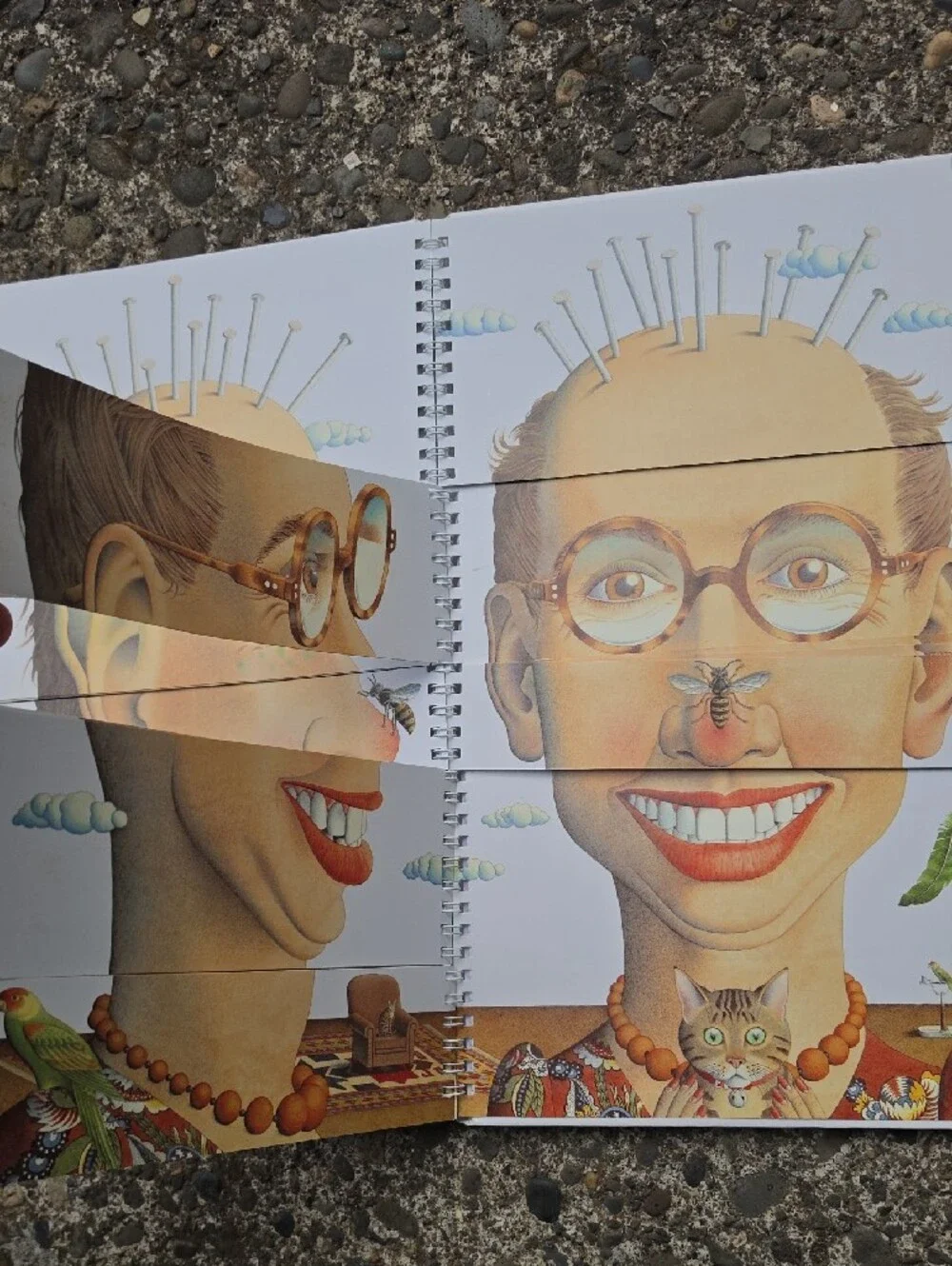 Making Faces by — Multicolor Illustrated Coffee Table Book